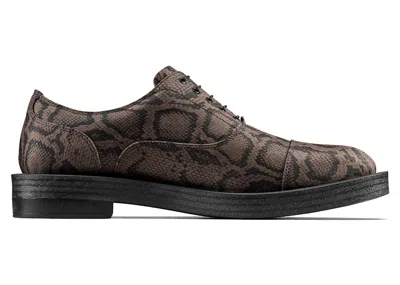 Pre-owned Clarks Men's  Oxford 2 Martine Rose Textile Sneakers In Brown