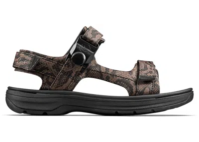 Pre-owned Clarks Men's  Sandal 2 Martine Rose Textile Sneakers In Brown