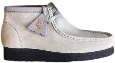 Pre-owned Clarks Men's  Wallabee Bait Breaking Bad Blue Sky Sneakers In Pale Blue