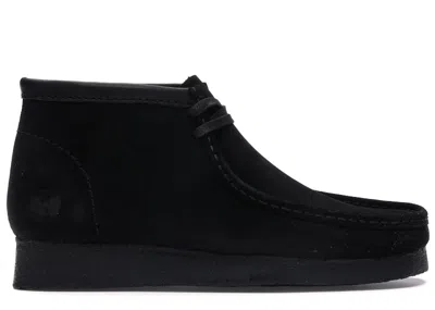 Pre-owned Clarks Men's  Wallabees Wutang 36 Chambers 25th Anniversary Sneakers In Black
