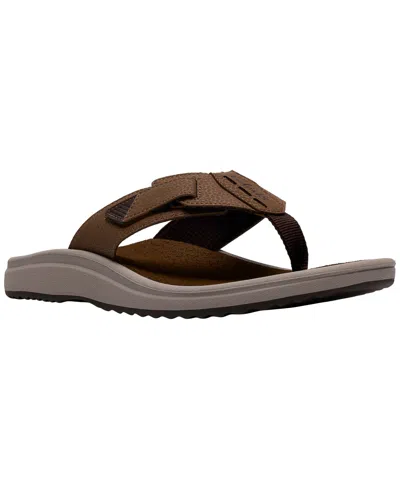 Clarks Men's Cloudsteppers Breeze Customizable Sandals In Brown
