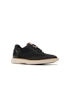 Clarks Men's Collection Brantin Knit Shoes In Black Knit