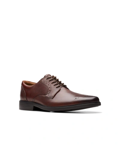 Clarks Men's Collection Lite Tie Slip On Dress Shoes In Tan Combi Leather