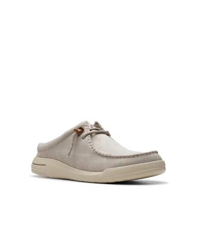 Clarks Driftlite Surf In Light Gray Textile