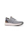 Clarks Men's Collection Motion Trek Mx Shoes In Light Gray Textile