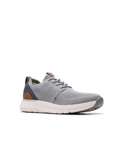 Clarks Men's Collection Motion Trek Mx Shoes In Light Gray Textile