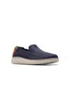 Clarks Men's Collection Relax Lite Step Shoes In Navy Combi Nubuck