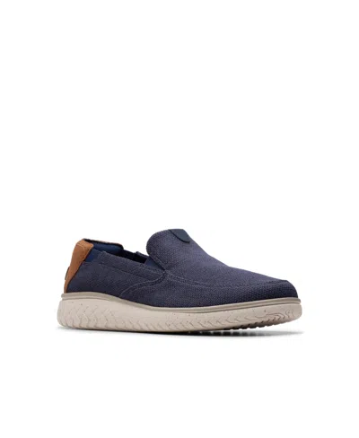 Clarks Men's Collection Relax Lite Step Shoes In Navy Combi Nubuck
