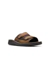 Clarks Men's Collection Wesley Easy Sandals In Beeswax Synthetic