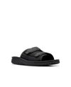 Clarks Men's Collection Wesley Easy Sandals In Black Combi Synthetic