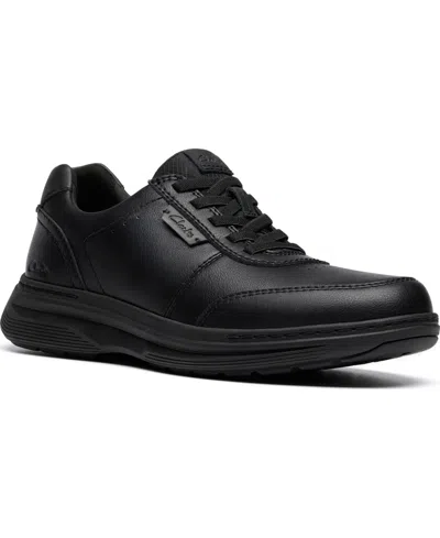 Clarks Men's Craftwell Lace Casual Sneakers In Black