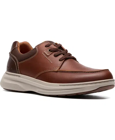 Clarks Men's Craftwell Moc Dress Casual Lace Up Sneakers In Brown