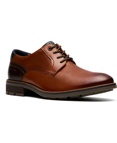 Clarks Men's Emmet Plain Toe Dress Shoe In Brown