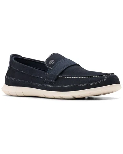 Clarks Flexway Band Loafer In Blue