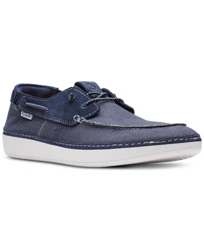 Clarks Higley Tie In Blue