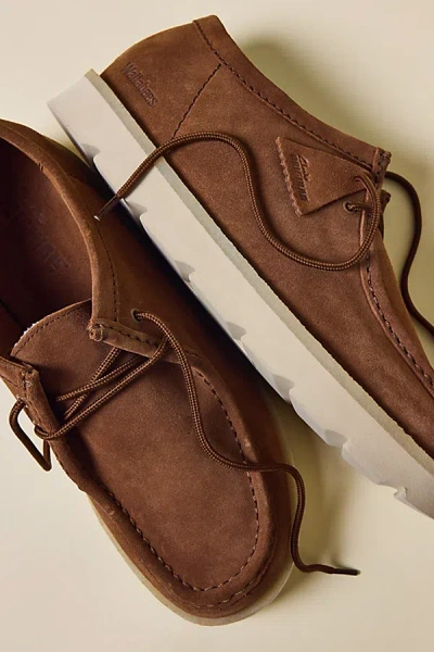Clarks Men's Meare Walla Suede Shoe In Tan Suede, Men's At Urban Outfitters In Brown