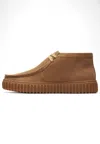 Clarks Men's Shoe  173663 Dark Sand In Brown