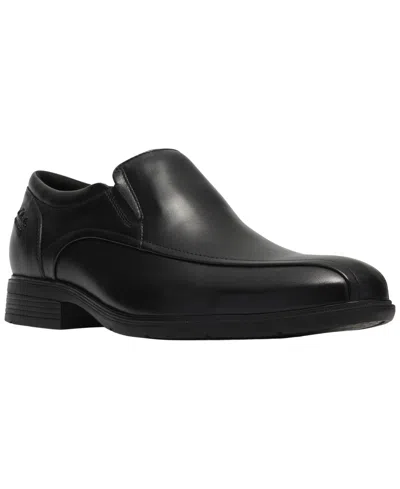 Clarks Eldredge Step Men's Shoes Black Leather: 10.5 D - Medium