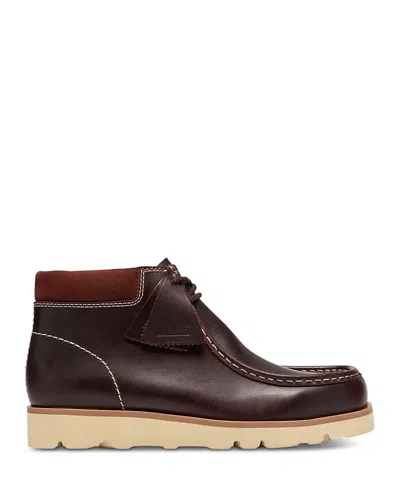 Clarks Men's Walla Orkhon Leather Winter Boots In Brown