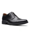 Clarks Men's Whiddon Cap-toe Oxfords In Black