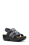 Clarks ® Merliah Bali Wedge Sandal In Blue