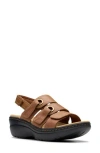 Clarks ® Merliah Bali Wedge Sandal In Brown