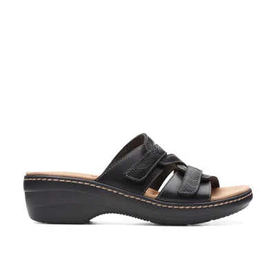 CLARKS MERLIAH KARLI IN BLACK LEATHER