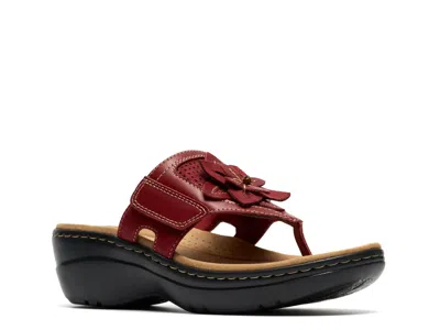 Clarks Merliah Kyla Sandal In Red