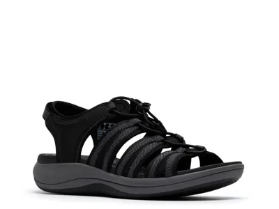 Clarks Mira Mabel Sandal In Black