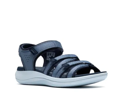 Clarks Mira Madi Sandal In Blue