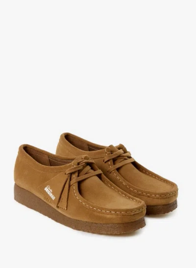 Clarks Mocassins En Cuir In Brown