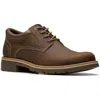 Clarks Collection Men's Morris Low Ap Shoes In Beeswax Leather