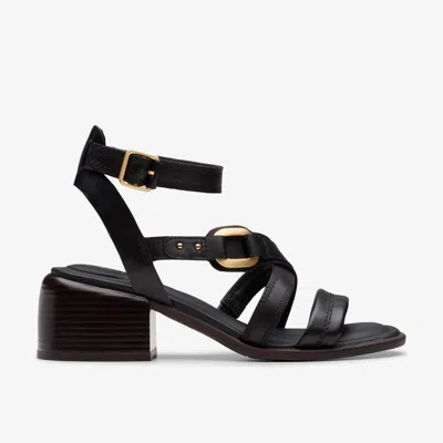 Clarks Morwyn Strap In Black