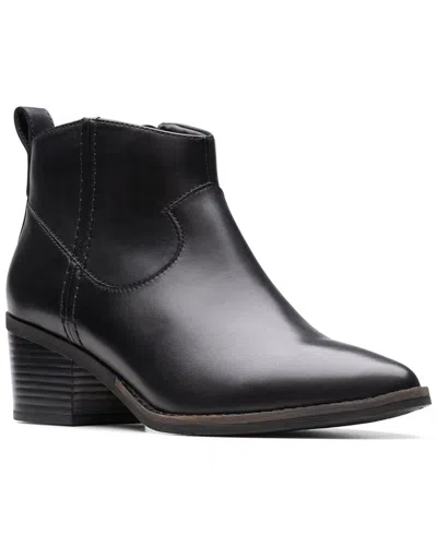 CLARKS CLARKS MORZINE SKY LEATHER BOOTIE