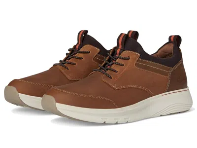 Clarks Motion Trek Ez Men's Lace-up Boots Dark Tan Leather: 7 D - Medium In Brown