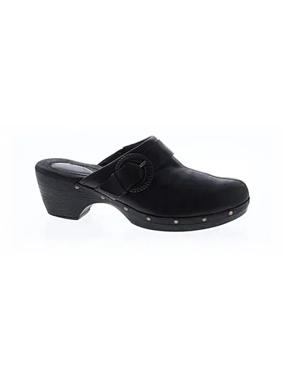 Pre-owned Clarks Mule/clog In Black