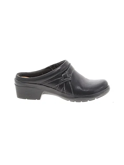 Pre-owned Clarks Mule/clog In Black