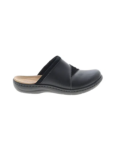 Pre-owned Clarks Mule/clog In Black