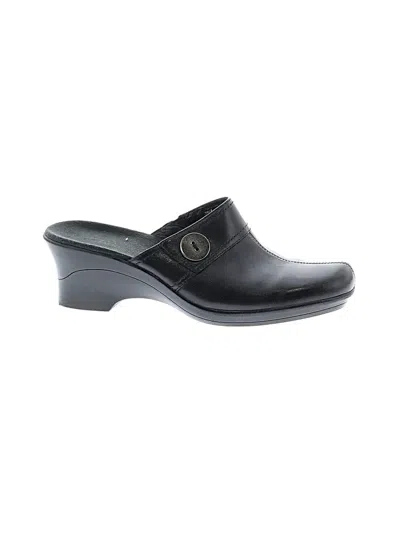 Pre-owned Clarks Mule/clog In Black
