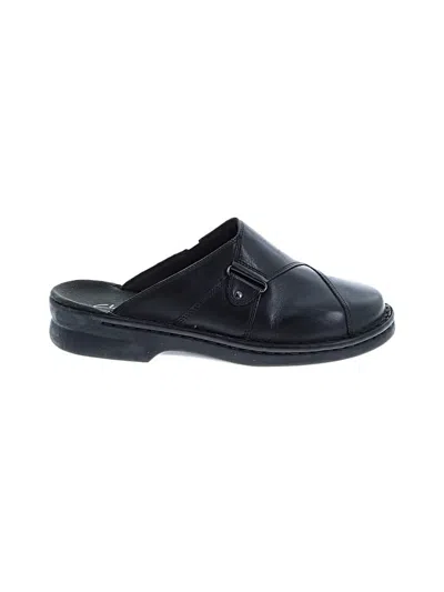 Pre-owned Clarks Mule/clog In Black