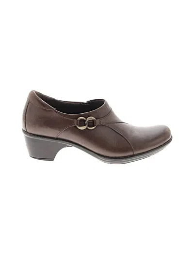 Pre-owned Clarks Mule/clog In Brown