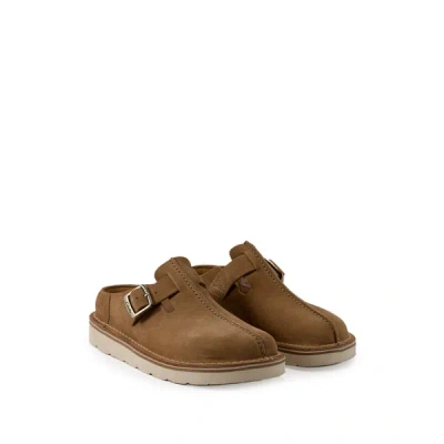 Clarks Mules En Cuir In Brown