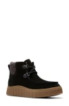 Clarks Women's Mykah Izzy Cozy Lace-up Booties In Black