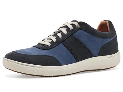 Clarks Nalle Fern Women's Flat Shoes Navy Combi: 9.5 B - Medium In Blue