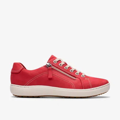 Clarks Nalle Lace In Red