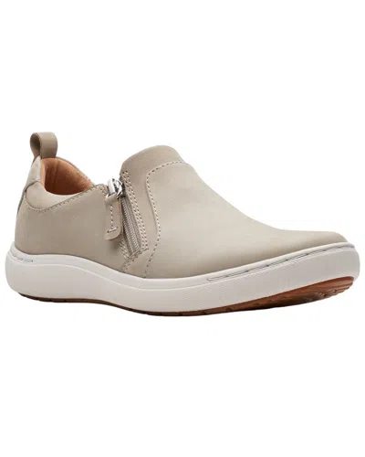 Clarks Nalle Lilac Nubuck Loafer In Neutral
