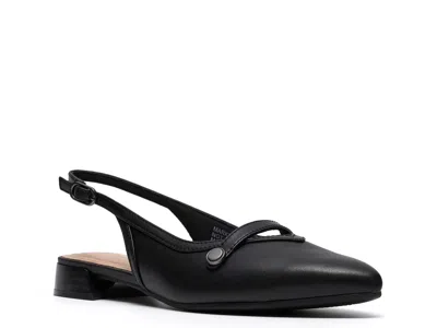 Clarks Natalyn Flat In Black