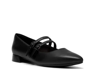 Clarks Natalyn Jane Mary Jane Flat In Black