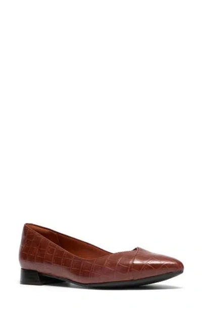 Clarks ® Natalyn Skimmer Flat In Brown