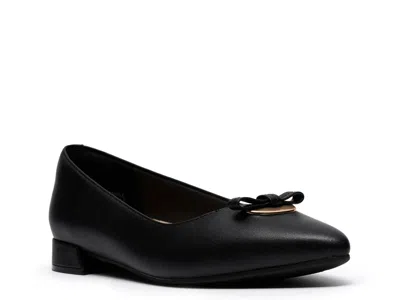 Clarks Natalyn Trim Charm Flat In Black